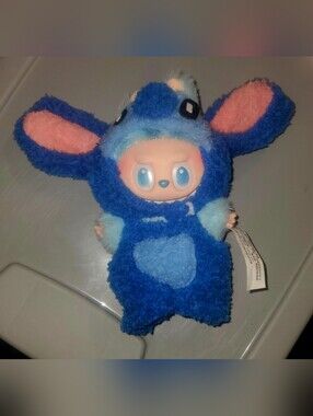 Handmade Faux Fur Stitch Labubu Outfit/Costume